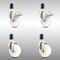 Service Caster 4 Inch 316SS Nylon Swivel 1-5/8 Inch Expanding Stem Caster Lock Brake SCC, 2PK SCC-SS316TTLEX20S414-NYS-2-S-2-158 - alternate 1